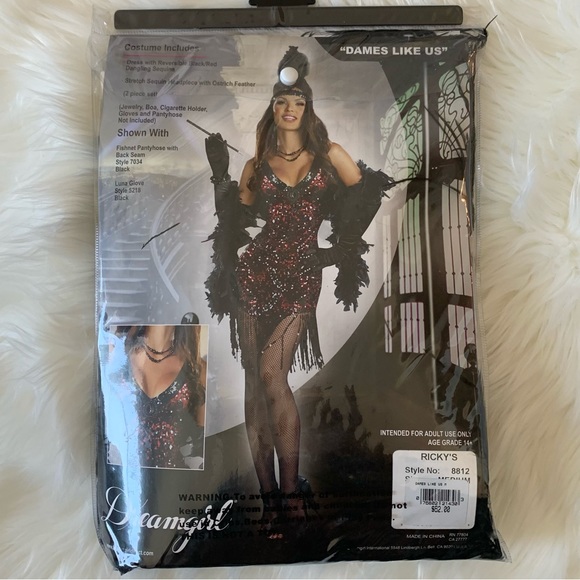 Flapper Girl Costume - Picture 6 of 6